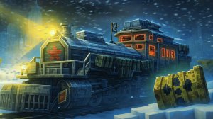 КАК Я ВЫЖИЛ НА БРОНЕПОЕЗДЕ В ЯДЕРНОЙ ЗИМЕ В МАЙНКРАФТ