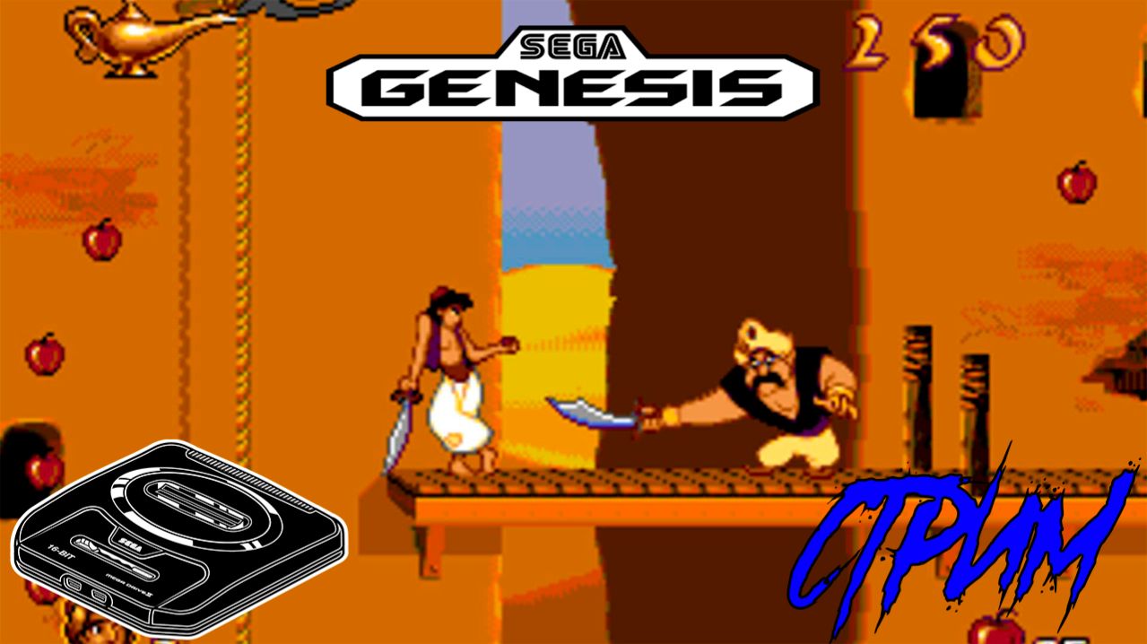 Ностальгический стрим по игре Алладин на SEGA