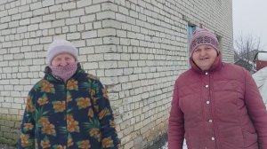 Привезли дрова Наталье