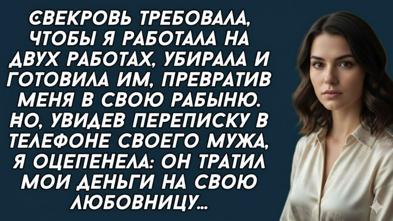 Истории из жизни| Свекровь требовала, чтобы я работала |Аудио рассказы|Жизненные истории смотреть онлайн