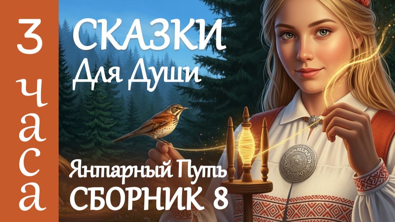 3 часа Волшебства и Уюта🌛 4 Прибалтийские СКАЗКИ НА НОЧЬ под ШУМ ДОЖДЯ смотреть онлайн