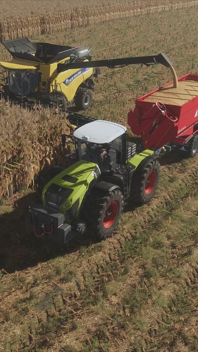 Claas Xerion 5000 Farming Simulator 25 смотреть онлайн