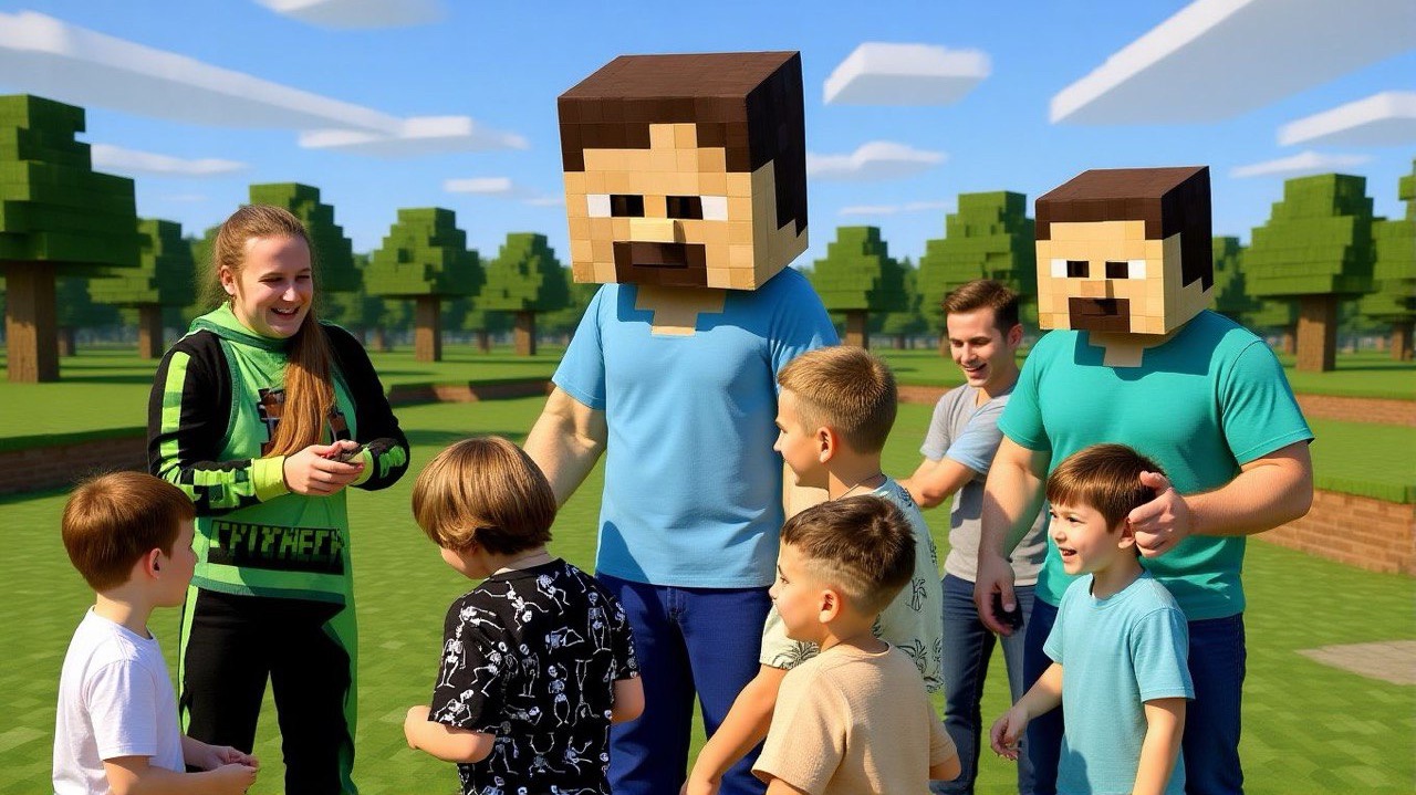 Майнкрафт с друзьями смотреть онлайн