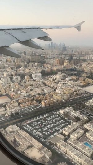 Дубай из самолета 2025