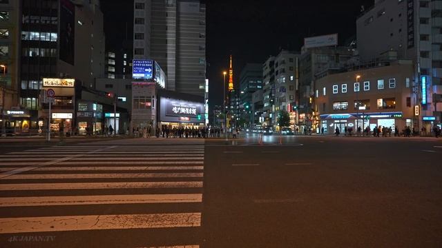 🌅 Токио 2025: от заката до ночи – прогулка от Тамачи до Токийской башни! ✨ смотреть онлайн