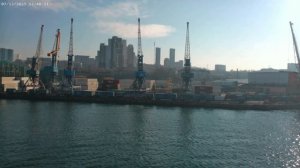 Швартовка  парома "Иртыш"