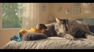 ВОТ ЭТО КОТИК!! ПРОСТО ОГРОМНЫЙ!!🐈😾😸ВЫ ТАКОЕ ВИДЕЛИ? МНЕ БЫ ТАКОГО КОТЕНКА!!!