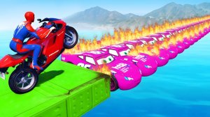 Машинки летают и прыгают! Развивающие мультики Машины помощники. Мультфильмы про машинки