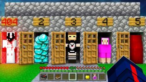 😨 Выбери Страшную дверь чтобы Выжить в Майнкрафт