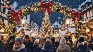 Новогодняя песня 2026 - красивый праздничный клип (1080p)