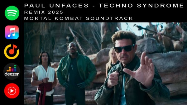 Paul Unfaces - Techno Syndrome | Mortal Kombat саундтрек 2025 | Techno / Post Industrial / EDM