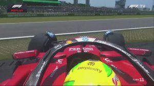 Разворот Хэмилтона на Гран-при Сан-Паулу (практика)