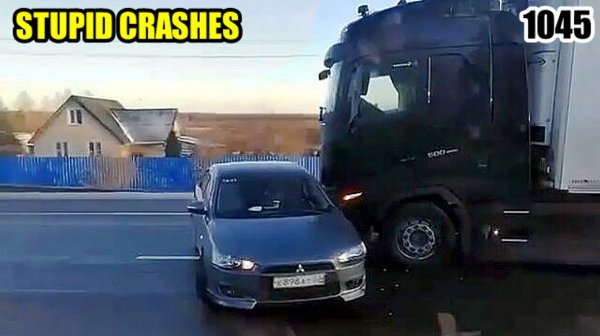 Подборка аварий и дтп на видеорегистратор. 15 12 25