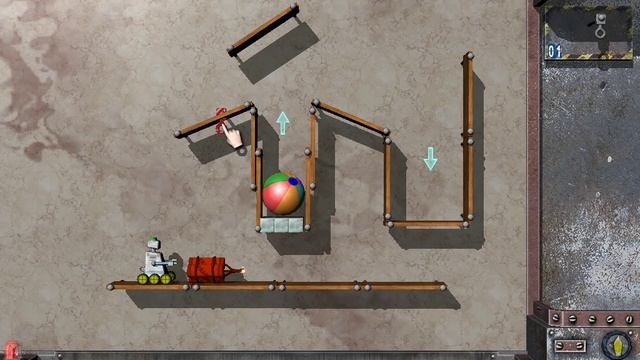 Заработало II Часть 10 опыт(Crazy Machines New Challenges (Заработало! Новые испытания)) смотреть онлайн