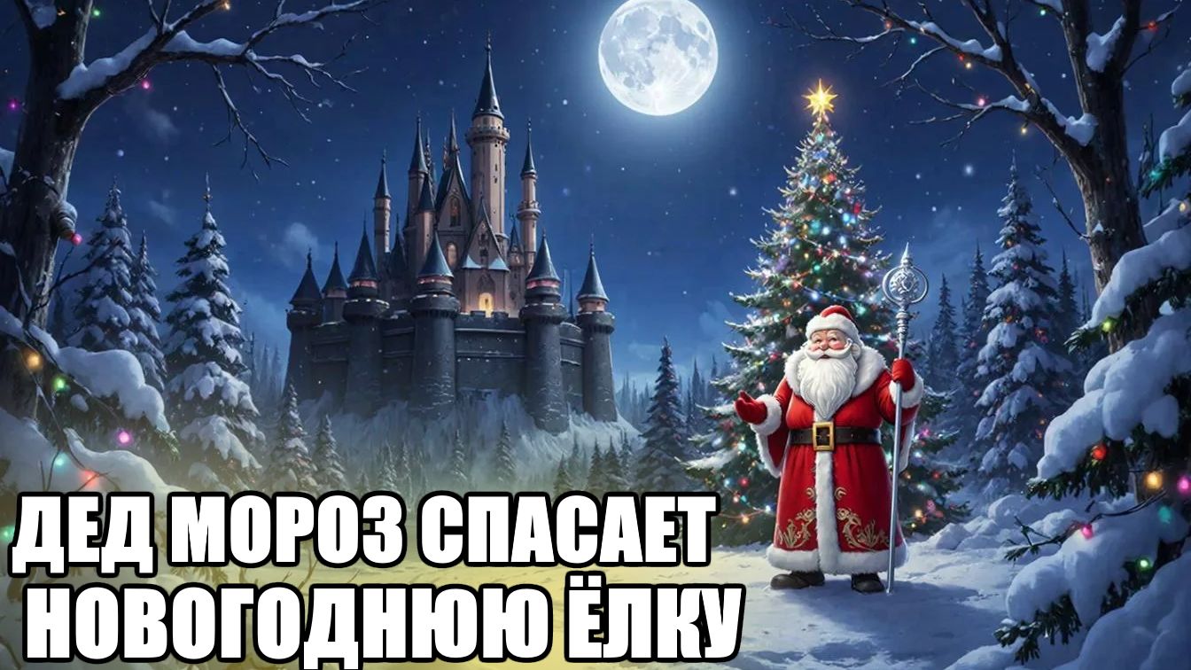 Дед мороз и снегурочка - спасают Новогоднюю ёлку | Новогодняя сказка | сказки на ночь для детей смотреть онлайн