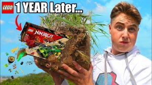 Обнаружение зарытого набора Lego спустя 1 год