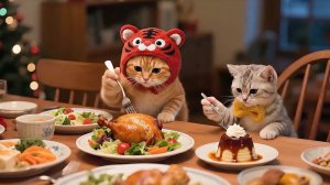 Котики и Рождество