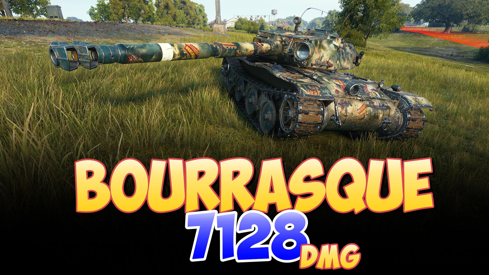 Bourrasque - 4 Фрагов 7.1K Урона • Мир Танков смотреть онлайн
