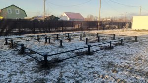 Свайно-Винтовой фундамент, от СпбБаняБрус