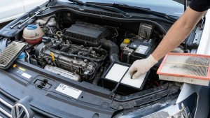 Замена воздушного фильтра Volkswagen Polo Sedan (CWVA): быстро и правильно