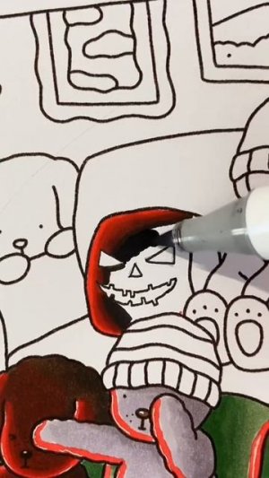 Вечерний сериал раскраска