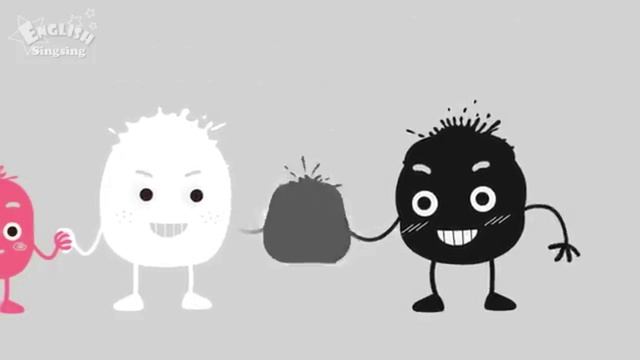 Black White Grey Brown Pink