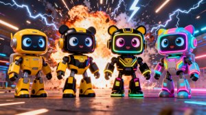 4 БАМБЛБИ 🤖✨ Все роботы-трансформеры в одном видео! Кто самый крутой?