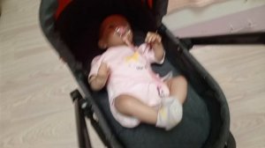 РЕБОРН /ОБЗОР НА КОЛЯСКУ 😆Как и обещала 🎀коляска