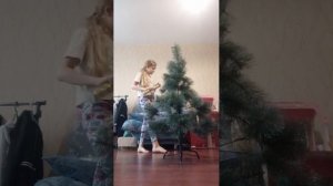 наряжаю ёлку