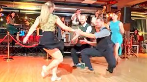 Танцевальный джем в стиле буги-вуги! Сондре и Таня. #Танцы