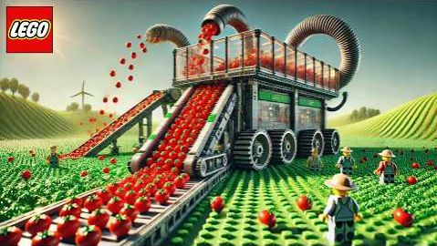 Конструктор LEGO для сбора помидоров... и Тут Что-То пошло Не Так! смотреть онлайн