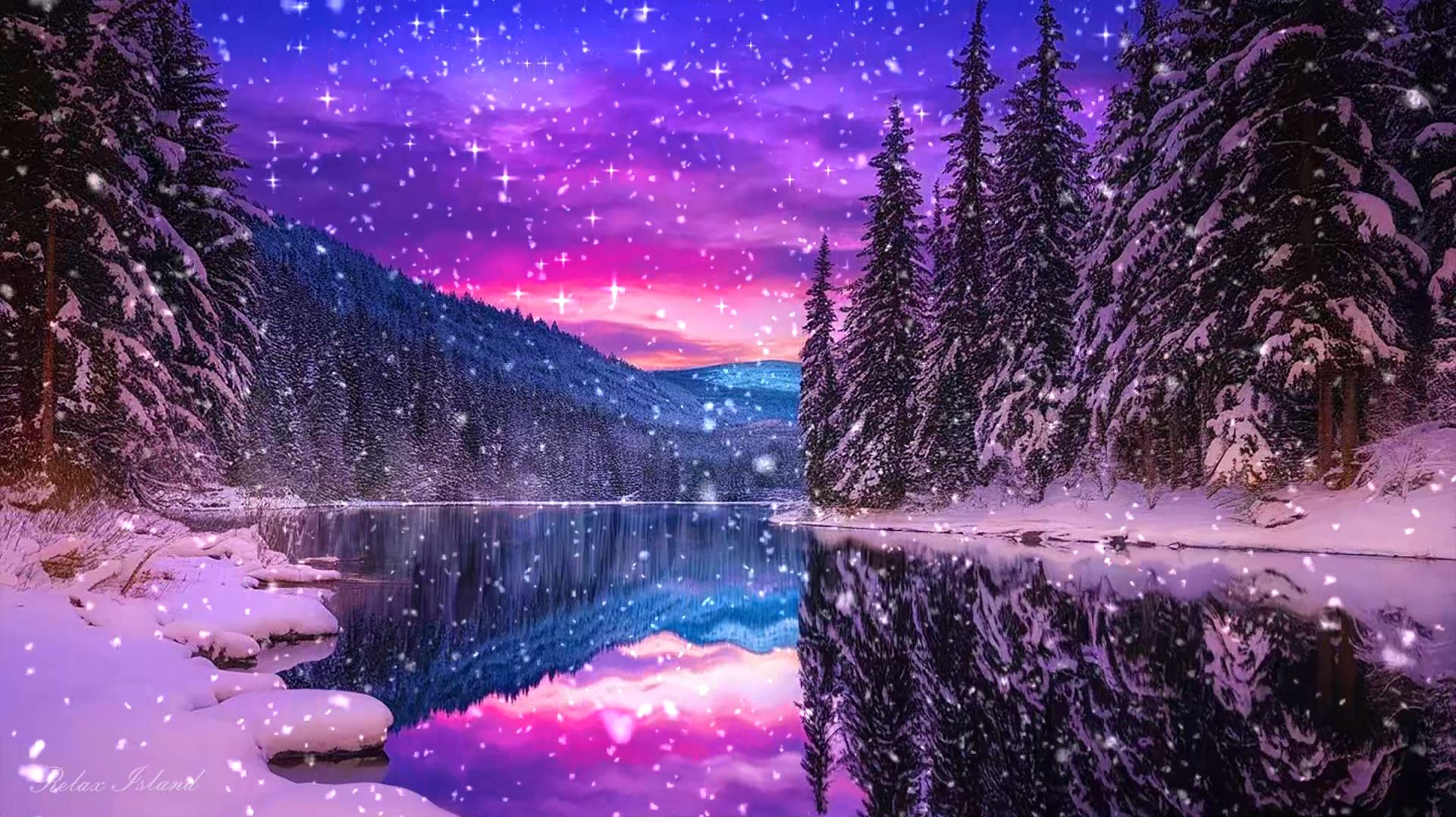 ✨ НЕВЕРОЯТНО КРАСИВАЯ МУЗЫКА ДЛЯ ДУШИ В ЗИМНЕМ ЛЕСУ 🎵 УСПОКАИВАЮЩАЯ МУЗЫКА ДЛЯ СНА НА ЗАКАТЕ ДНЯ смотреть онлайн