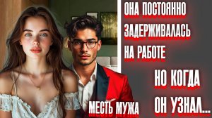 ОНА ПОСТОЯННО ЗАДЕРЖИВАЛАСЬ, НО КОГДА ОН УЗНАЛ... I МЕСТЬ МУЖА I ИСТОРИИ ИЗМЕН