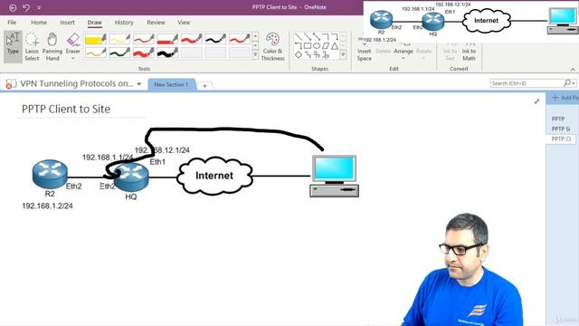 004. Configuring PPTP Client To Site VPN [RU]