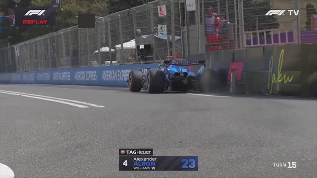 Формула 1. Гран-при Азербайджана (этап 17) - 1 практика