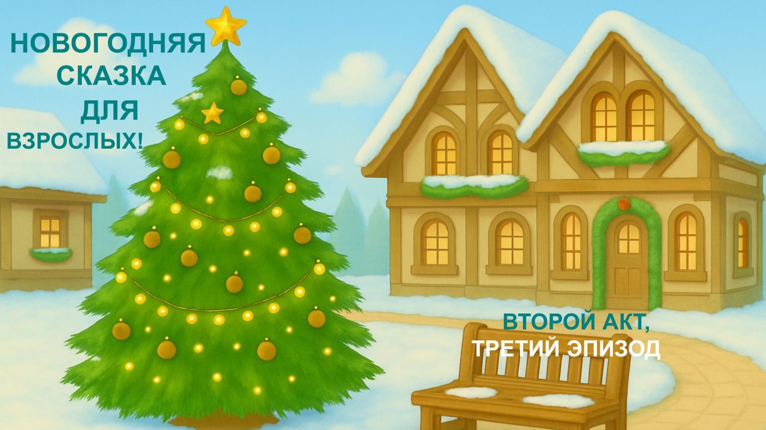 НОВОГОДНЯЯ СКАЗКА ДЛЯ ВЗРОСЛЫХ (2-ОЙ АКТ, 3-ИЙ ЭПИЗОД) смотреть онлайн