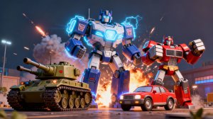 РОБОТ-ТАНК + ТРАНСФОРМЕР + РАЗРУШИТЕЛЬ 🤖💥 СУПЕР КОМБИНАЦИЯ!