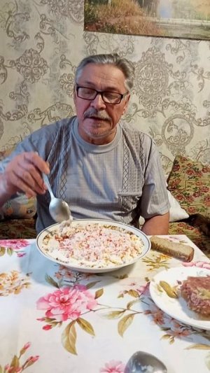 Салат крабовый. Привет !  #еда