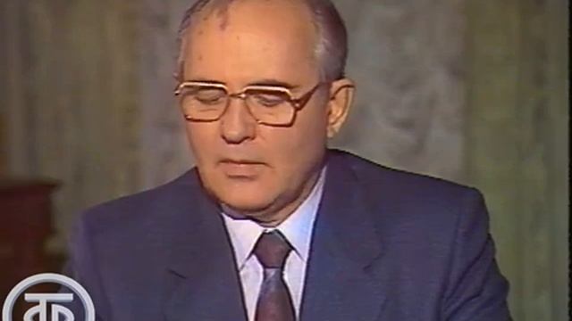 Новогоднее обращение Михаила Горбачёва (1987) смотреть онлайн