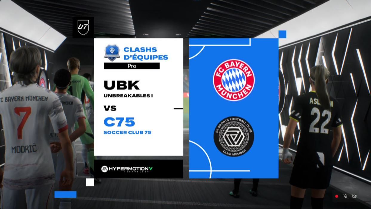 Clash Equipe • Unbreakables 1 🆚 Soccer Club 75