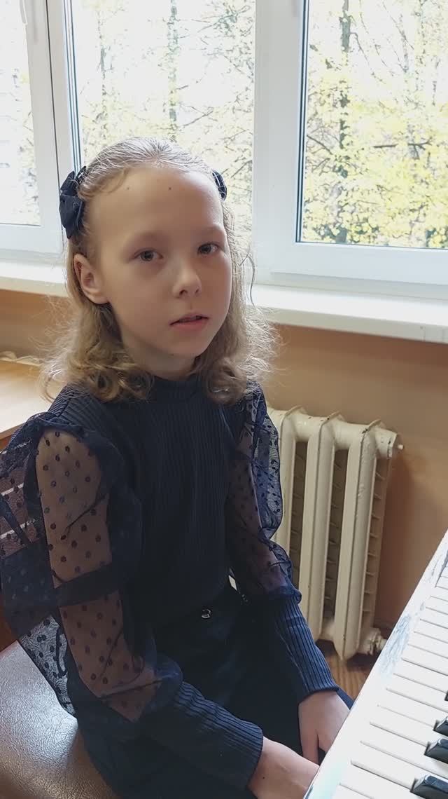 Сольф. №327 из сб.Калм. и Фр. Волкова Дарья 4кл.