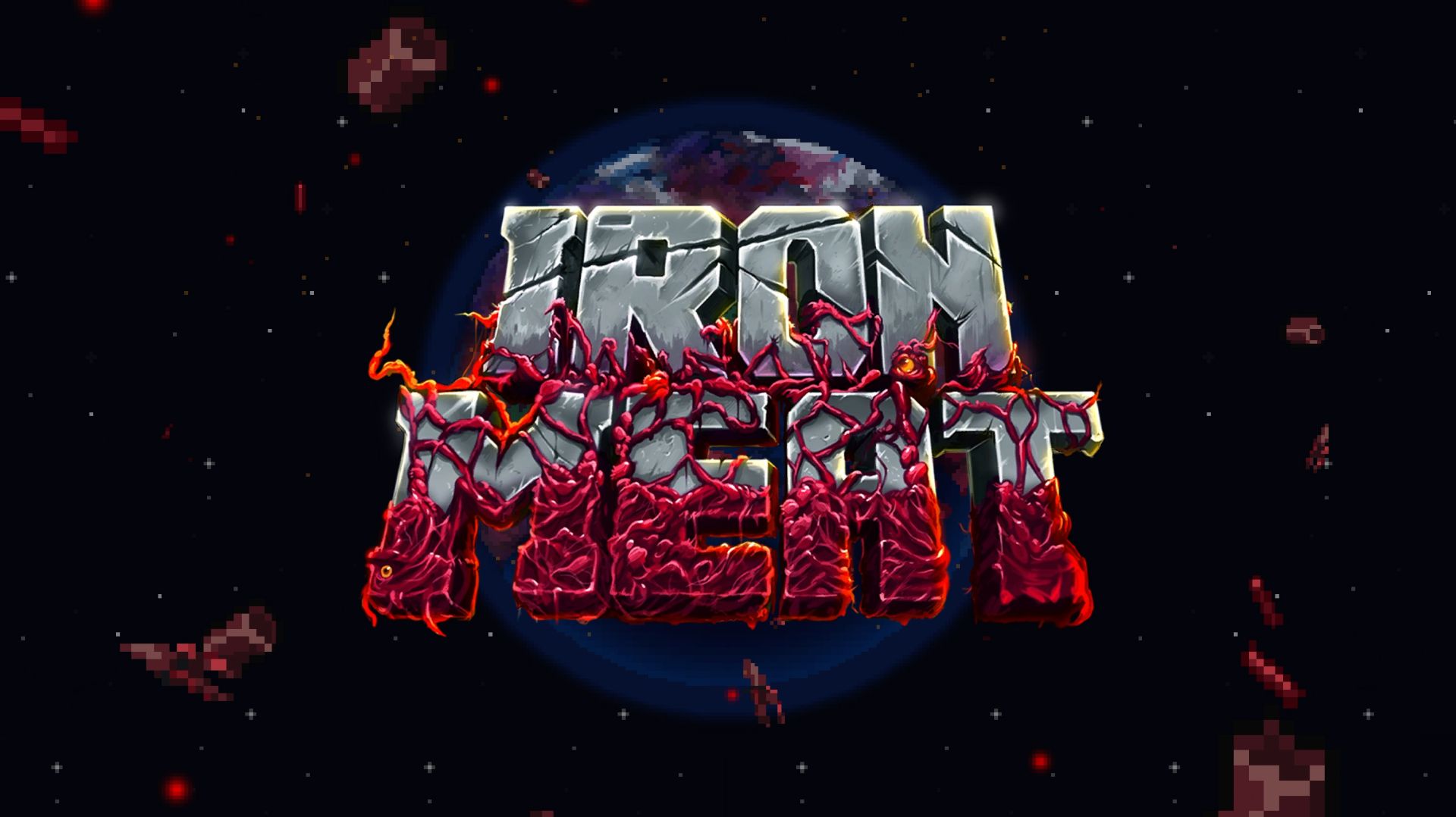 Пиксельный Марафон. IRON MEAT #9 Лунная база. БОСС ЖЕЛЕЗНОЕ МЯСО. FINAL