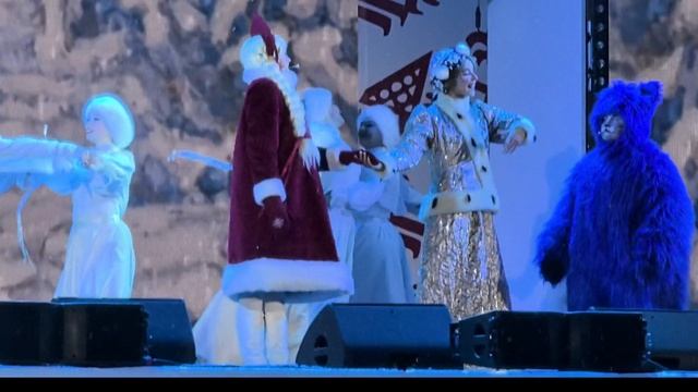 Открытие новогодней столицы России в Рязани 2026 смотреть онлайн