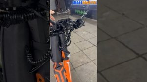 Установка дополнительных фар Arctic на электросамокат Kugoo F3 Pro Max