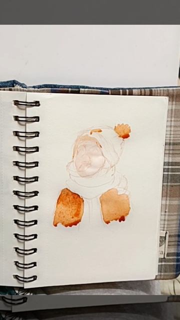 Акварельный портрет