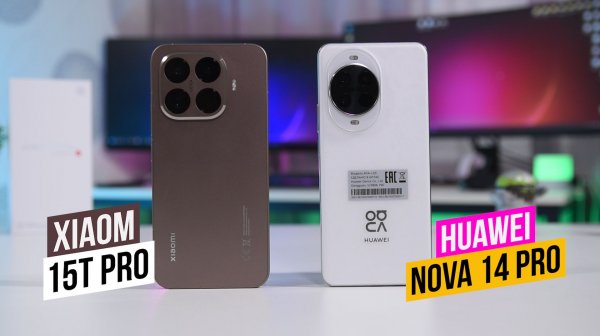 Huawei Nova 14 Pro - Xiaomi 15T Pro Что выбрать?