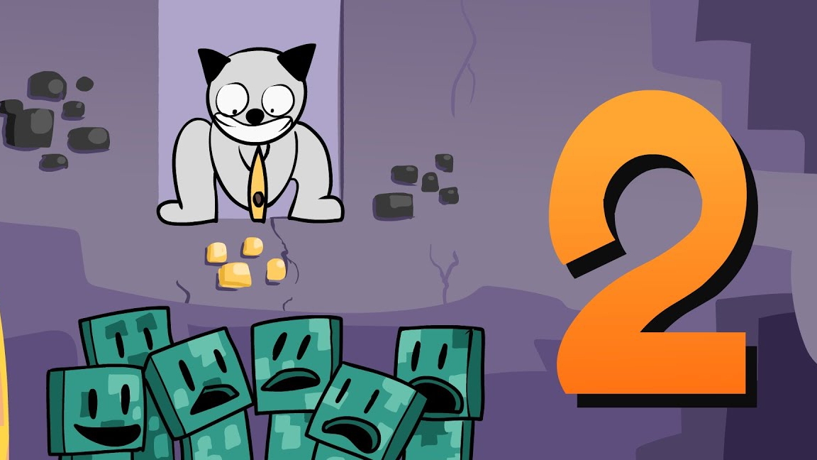 МАЙНКРАФТ ДЛЯ НУБОВ ДЕНЬ 2/Minecraft смотреть онлайн