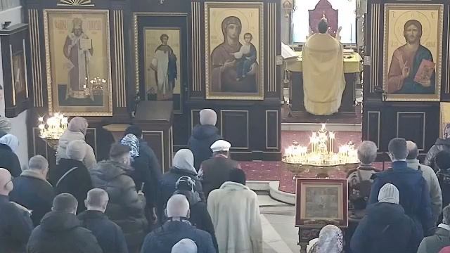 14.12.2025 Божественная Литургия. Воскресенье. Неделя 27-я по Пятидесятнице. смотреть онлайн