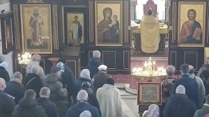 14.12.2025 Божественная Литургия. Воскресенье. Неделя 27-я по Пятидесятнице.