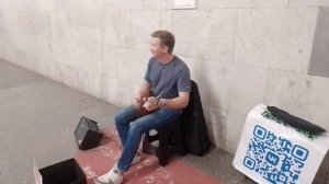 Музыка в метро 2025. 7-й сезон. Леонид Тураев. Балалайка